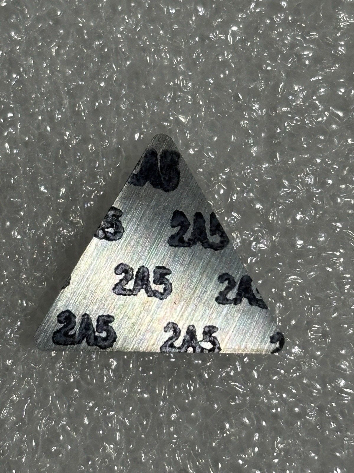 Qty 15: VR/Wesson Carbide Inserts: Unknown Style/Size: Grade 2A5 as Pictured