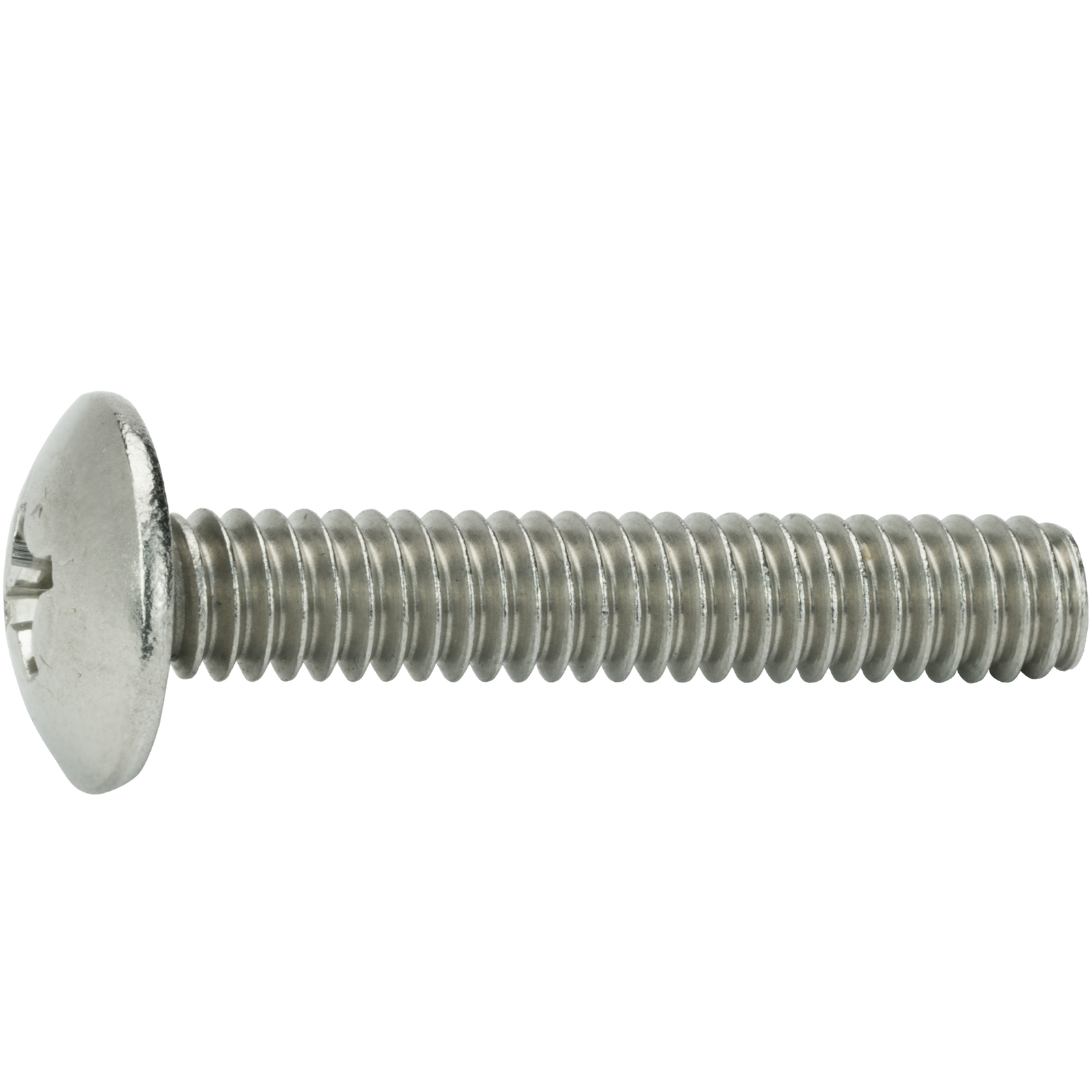 10-32 Phillips Truss Head Machine Screws Stainless Steel Wide All Lengths