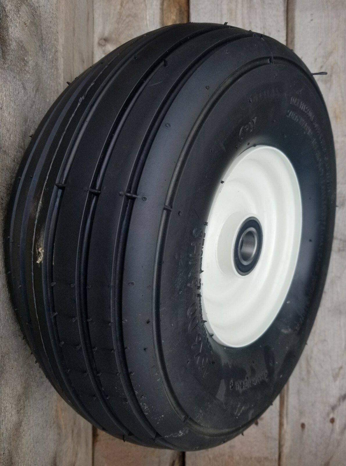 Complete UNIVERSAL TEDDER TIRE – 15X6.00X6 OFF SET RIM