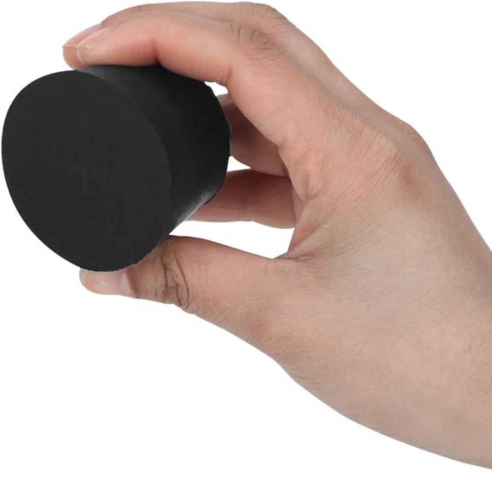 Tapered Plugs Rubber Bungs Stoppers Laboratory SOLID Stoppers Black Various Size