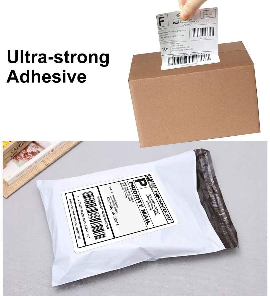 4″x6″ Direct Thermal Address Shipping Labels For Rollo & Zebra Fanfold/Roll US