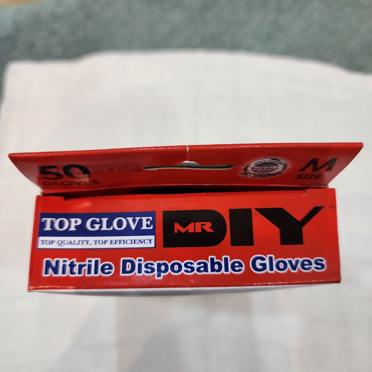 First Glove Black Industrial Disposable Nitrile Gloves Latex & Powder-Free