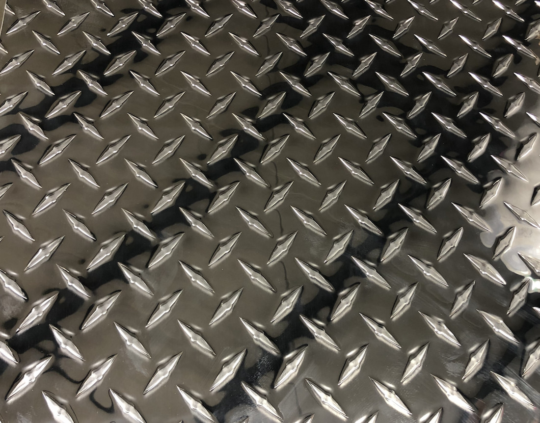 .045″ Diamond Plate Aluminum Sheet Plate (1.15mm) – VARIOUS SIZES