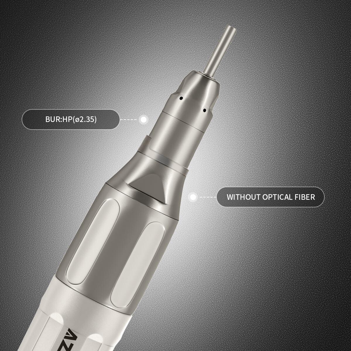 Dental Surgical 1:1 Straight Handpiece Low Speed External Water AZDENT