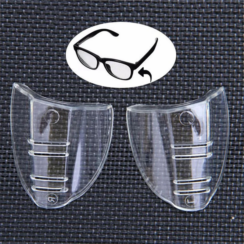 1~200 Pairs Side Shields For Eye Glasses Slip On Safety Glasses Shield Universal