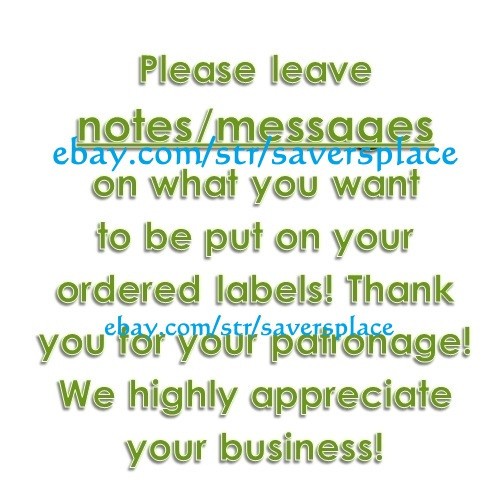 60 Pieces Return/Mailing Address labels 1″ x 2.625″ – Free USA Shipping