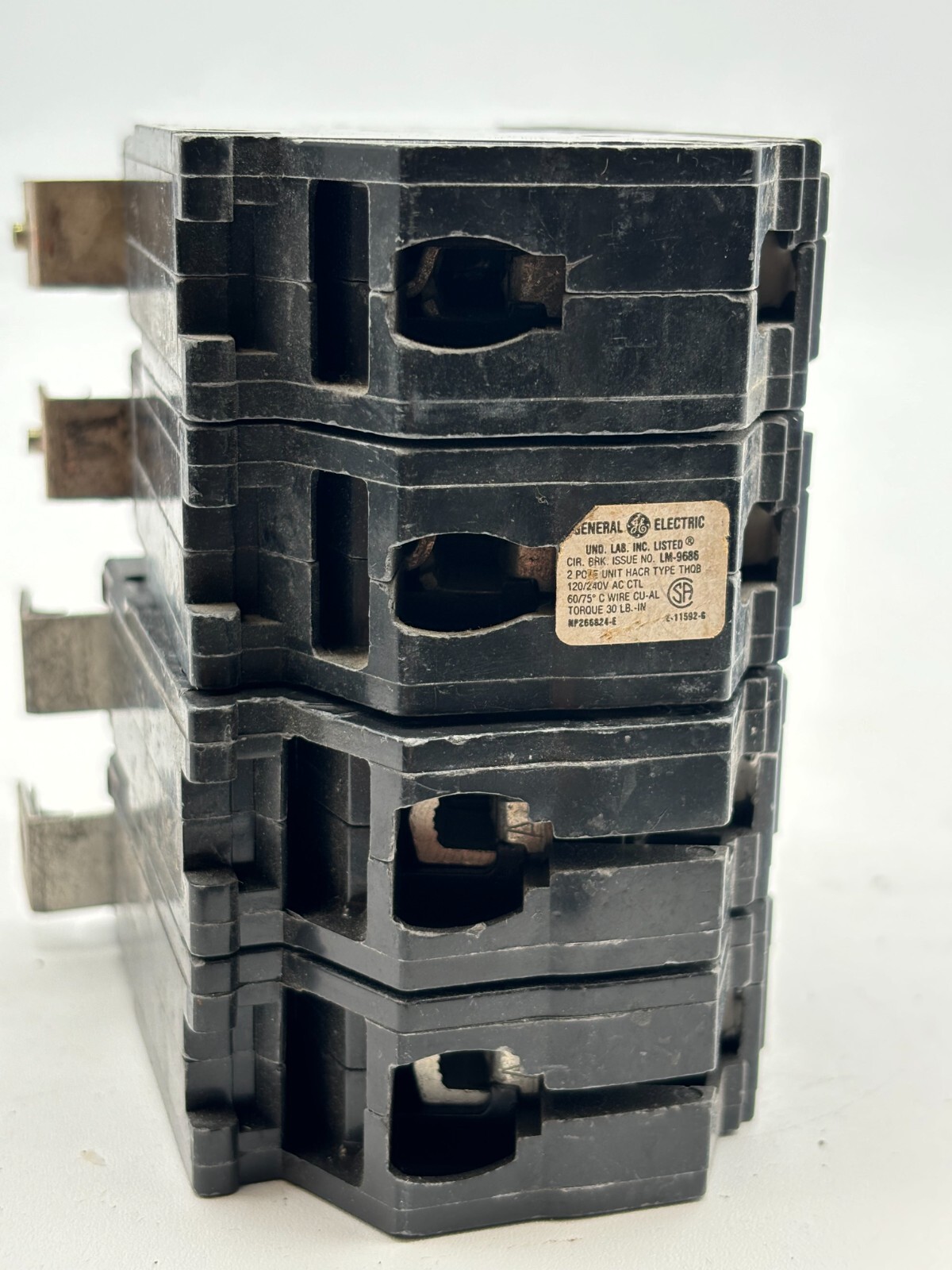 GE RT-660, 20 & 25 Amp, 2-Pole Units, Type THQB Circuit Breaker BUNDLE of 4